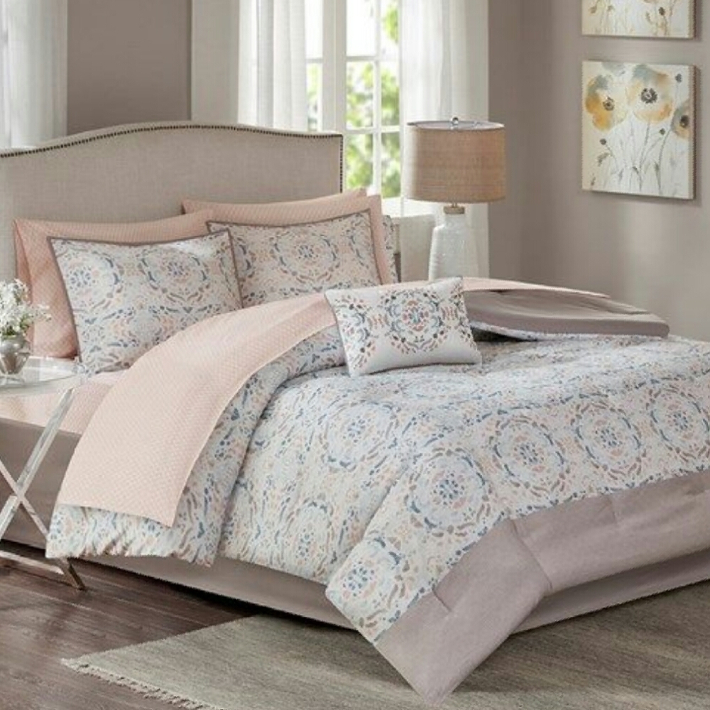 🛑🛑SOLD🛑🛑Madison Park Voss 9pc Complete Bed - Picture 2 of 6